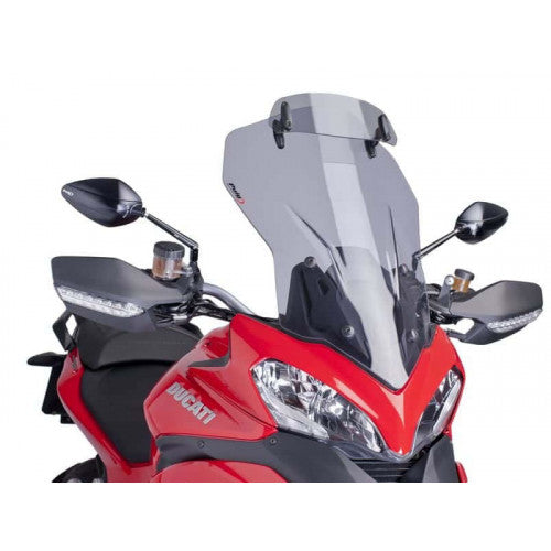 Touring Screen With Extender Light Smoke For Ducati Multistrada 1200 (13-14)