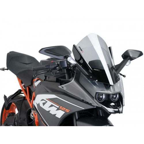 Z-Racing Screen Black For KTM RC125 14-21