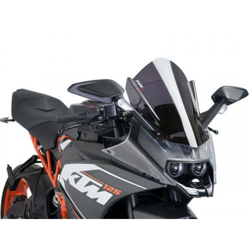 Z-Racing Screen Dark Smoke For KTM RC125 14-21