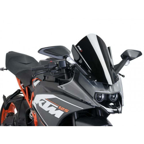 Z-Racing Screen Black For KTM RC125 14-21