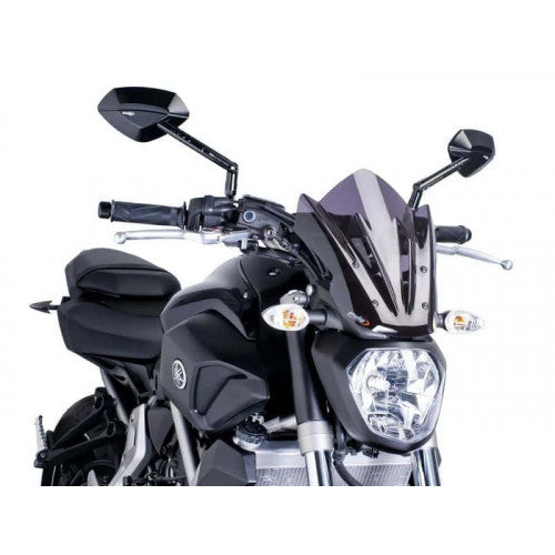 New Generation Sport Screen Dark Smoke For Yamaha MT-07 (14-17)