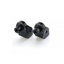 Footpeg Adaptors Black For BMW G650 GS (11-16)