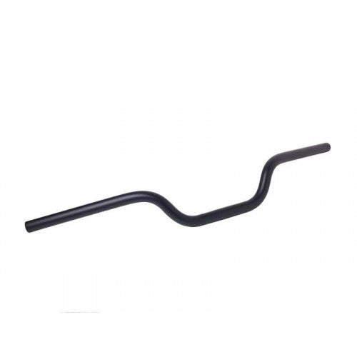 Round Handlebar Black Max Height - 46mm x 22mm