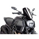 New Generation Adjustable Touring Screen Black For Ducati Diavel 1200 (14-18)