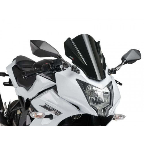 Z-Racing Screen Black For Kawasaki Ninja 250 SL (15-16)