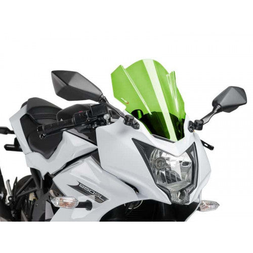 Z-Racing Screen Green For Kawasaki Ninja 250 SL (15-16)