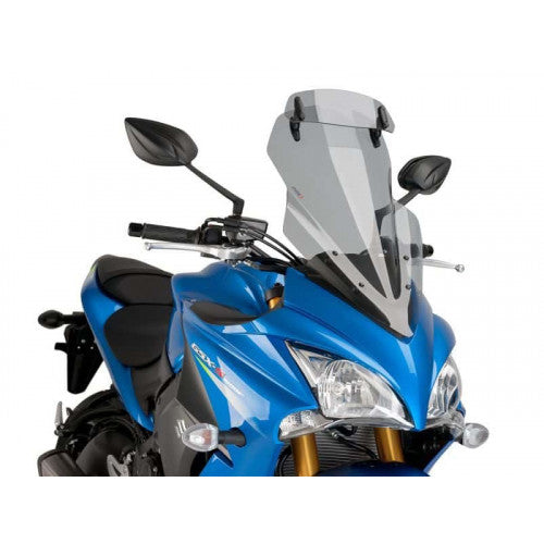 Touring Screen With Extender Light Smoke For Suzuki GSX S 1000 F (15-21)