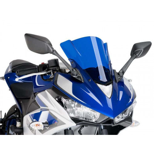 Z-Racing Screen Blue For Yamaha YZF R3 (15-18)