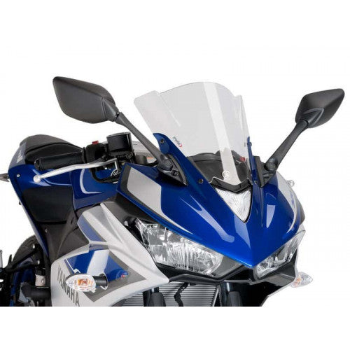 Z-Racing Screen Clear For Yamaha YZF R3 (15-18)