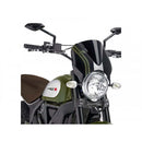 Retrovision Black Semi Fairing And Screen Black For Ducati Scrambler 800 Icon Dark (20-22)