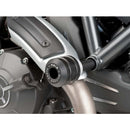 Vintage Frame Sliders Black For Ducati Scrambler 1100 (18-21)