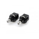 Pillion Footpeg Adaptors Black For Yamaha FZ8 (10-16)