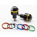 Short Bar End Weights With Coloured Rim Black For KTM (23)