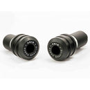Vintage Frame Sliders Black For Triumph Bonneville Bobber (17-23)