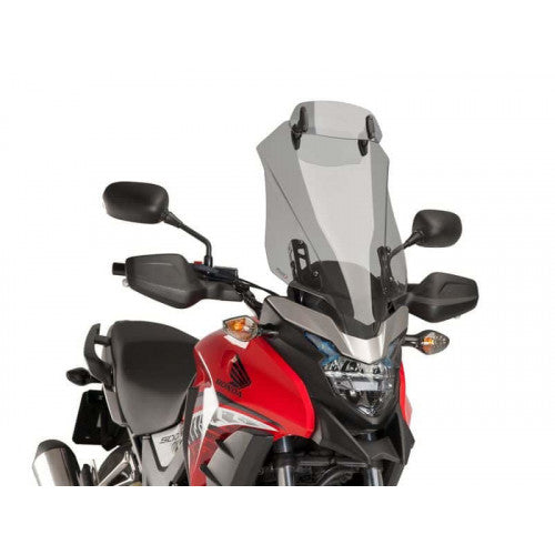 Touring Screen With Extender Light Smoke For Honda CB500 X (16-23)