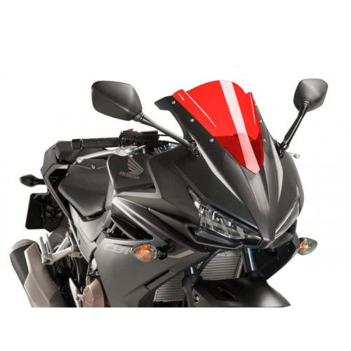 Z-Racing Screen Red For Honda CBR500 R (16-18)