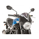 Retrovision Black Semi Fairing And Screen Dark Smoke - 195mm For Suzuki SV 650 (16-23)