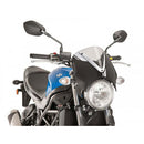 Retrovision Black Semi Fairing And Screen Clear - 195mm For Suzuki SV 650 (16-23)