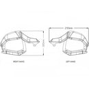 Handguard Extension Dark Smoke For Honda Africa Twin CRF1000L (16-19)