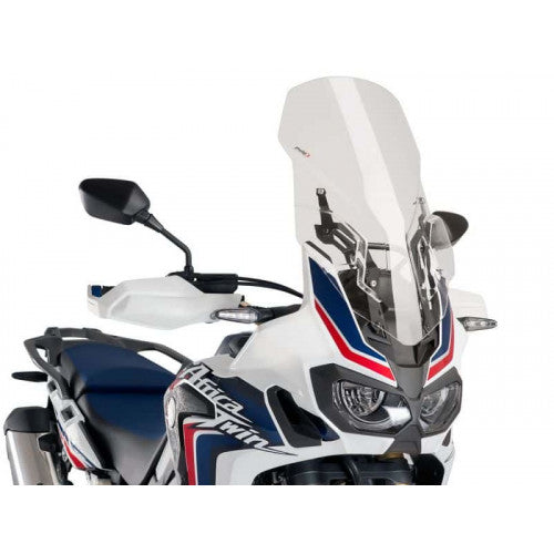 Adjustable Touring Screen With Support Clear