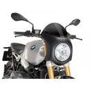 Retro Black Semi Fairing And Screen Black - 195mm For BMW R Nine T (14-22)