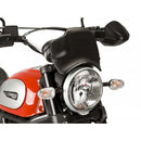 Retro Fly Screen Matt Black For Ducati Scrambler 800 Icon Dark (20-22)