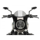 Retro Carbon Look Semi Fairing And Screen Light Smoke - 195mm For BMW R Nine T Scrambler (16-20)