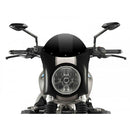 Retro Carbon Look Semi Fairing And Screen Black - 195mm For BMW R Nine T Scrambler (16-20)