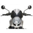 Retrovision Black Semi Fairing And Screen Clear - 195mm For BMW R Nine T Scrambler (16-20)