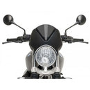 Retrovision Black Semi Fairing And Screen Dark Smoke - 195mm For BMW R Nine T Scrambler (16-20)