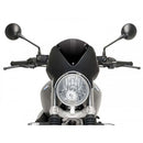 Retrovision Black Semi Fairing And Screen Black - 195mm For BMW R Nine T Scrambler (16-20)