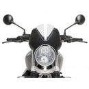 Retrovision Black Semi Fairing And Screen Clear - 195mm For BMW R Nine T Scrambler (16-20)