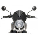 Retrovision Carbon Look Semi Fairing And Screen Dark Smoke - 195mm For BMW R Nine T Scrambler (16-20)