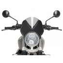 Retrovision Carbon Look Semi Fairing And Screen Light Smoke - 195mm For BMW R Nine T Scrambler (16-20)