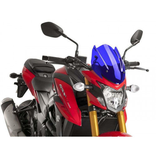 New Generation Sport Screen Blue For Suzuki GSX S 750 (17-21)