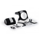 Retro Carbon Look Semi Fairing And Screen Black - 180mm For Triumph Bonneville Speedmaster (18-23)