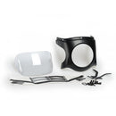 Retro Black Semi Fairing And Screen Clear - 180mm For Triumph Bonneville Speedmaster (18-23)