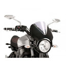 Retrovision Black Semi Fairing And Screen Clear - 195mm For Yamaha XSR 700 (16-20)