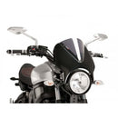 Retrovision Carbon Look Semi Fairing And Screen Black - 195mm For Yamaha XSR 700 (16-20)