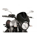 Retrovision Carbon Look Semi Fairing And Screen Black - 195mm For Yamaha XSR 700 (16-20)
