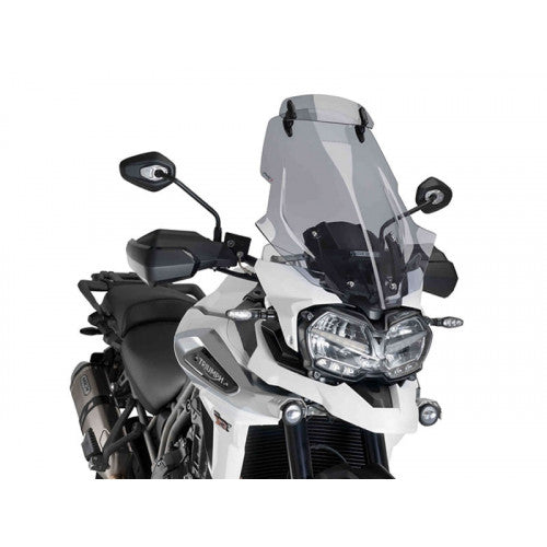 Touring Screen With Extender Light Smoke For Triumph Tiger Explorer 1200 Alpine Edition (21)