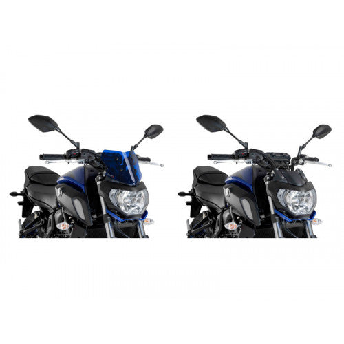 New Generation Sport Screen Dark Smoke For Yamaha MT-07 (18-20)