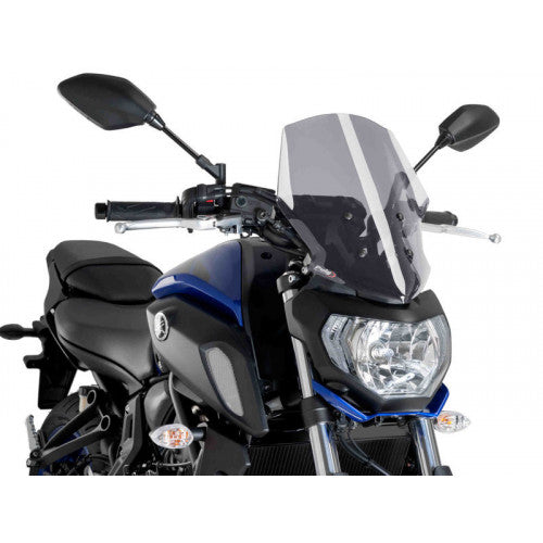 New Generation Touring Screen Black For Yamaha MT-07 (18-20)