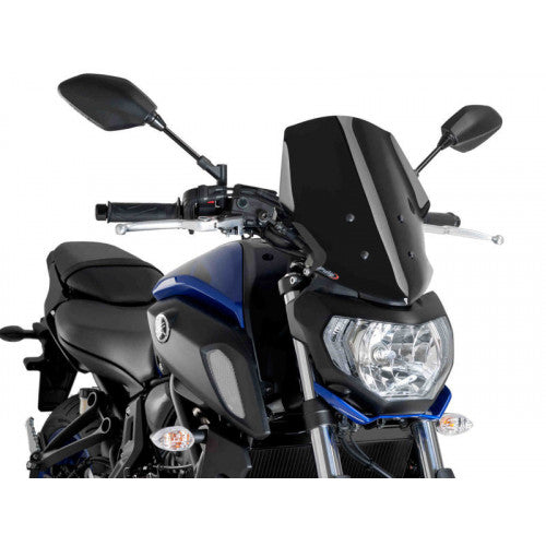 New Generation Touring Screen Black For Yamaha MT-07 (18-20)