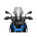 Electronic Screen Height Adjuster Black For BMW R1200 GS (13-18)