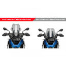 Electronic Screen Height Adjuster Black For BMW R1200 GS (13-18)