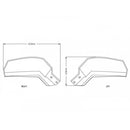 Handguard Extension Light Smoke For Yamaha Tracer 900 (18-20)