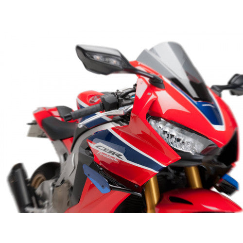 Sport Downforce Spoilers Blue For Honda CBR1000 RR Fireblade (17-19)