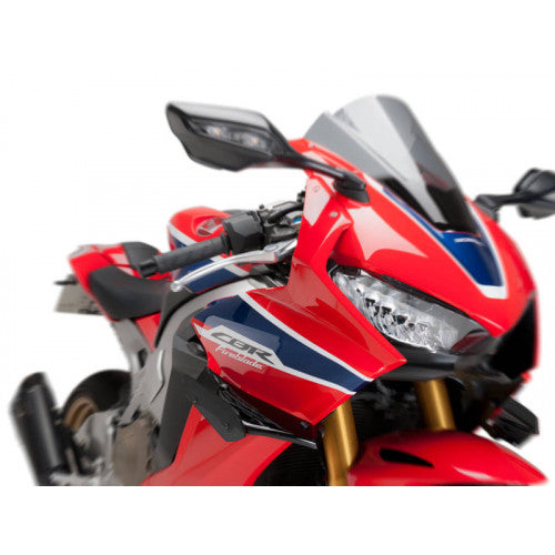 Sport Downforce Spoilers Black For Honda CBR1000 RR Fireblade (17-19)