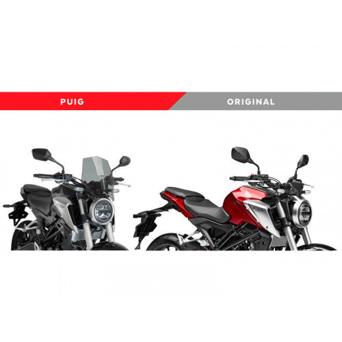 New Generation Sport Screen Clear For Honda CB125 R Neo Sports Cafe (18-23)